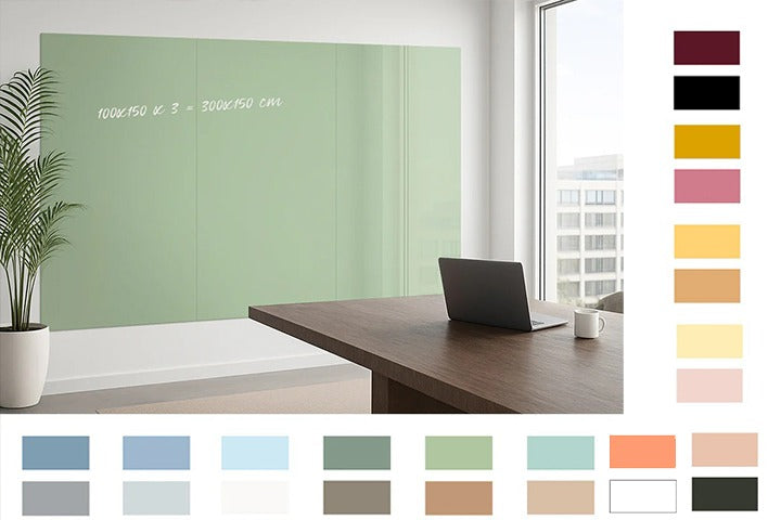 Whiteboardwand Op Maat: Welke Afmetingen en Kleur Past bij Uw Kantoor?
