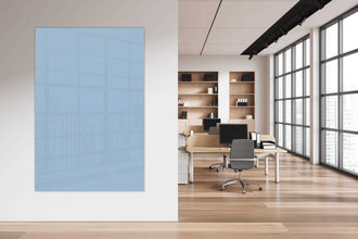 Whiteboard Glas Sky Blue