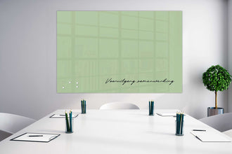 Whiteboard Glas Willow Green