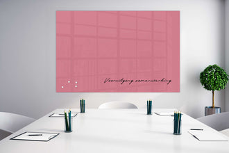 Whiteboard Glas Velvet Rose