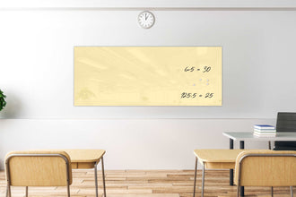 Whiteboard Glas Soft Vanilla