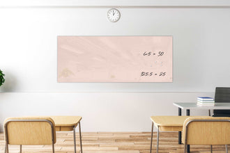 Whiteboard Glas Soft Rose