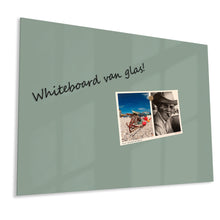 Glazen Whiteboard - Olive Velvet