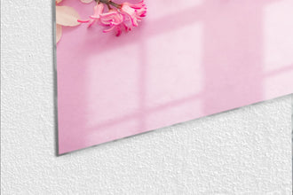 Whiteboard van glas – Magneetbord - Lente bloemen