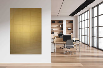 Whiteboard Glas Gold