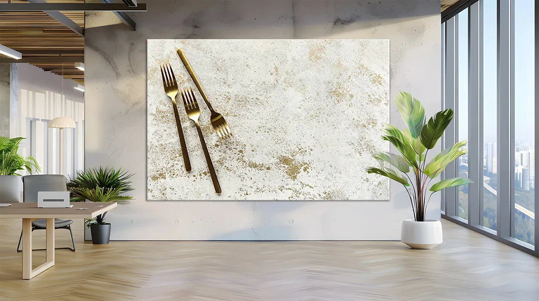 whiteboard-glas-magneetbord-gouden-vorken