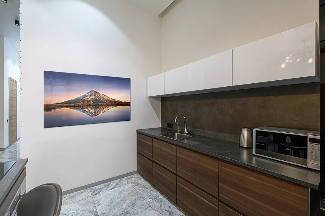 Whiteboard van glas - Magneetbord - Berg Taranaki