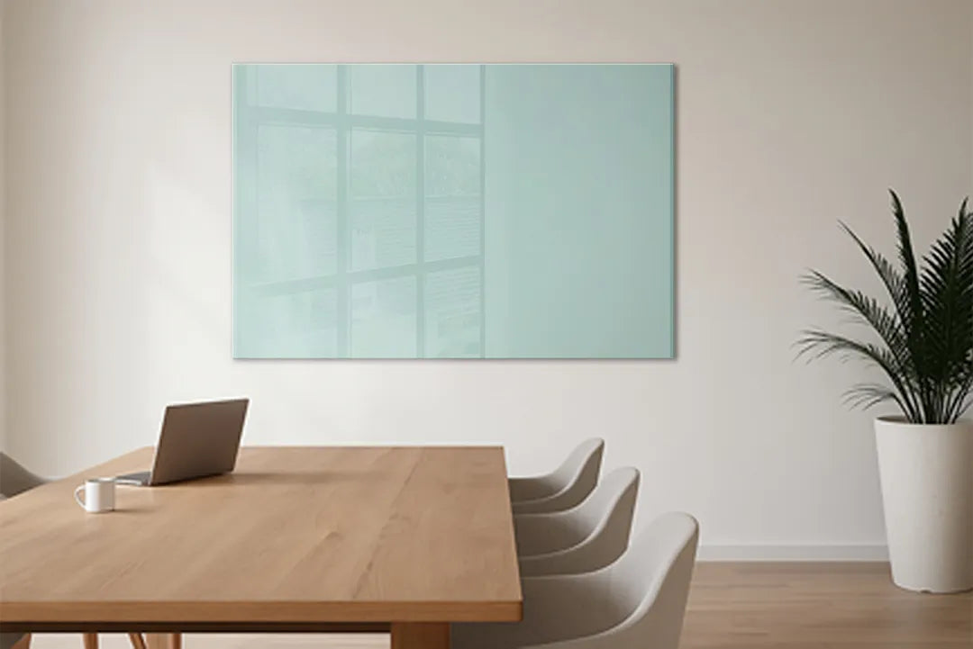 Mydesignglas Glazen Whiteboard - Aqua Glaze - Magnetisch Glasbord - Glas Magneetbord