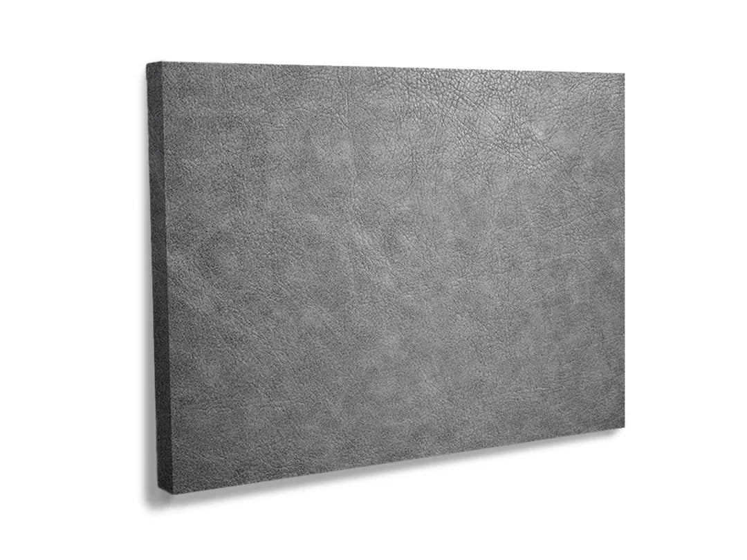 Kurkborden op canvas met grijze betonlook – formaat 120 × 80 cm
