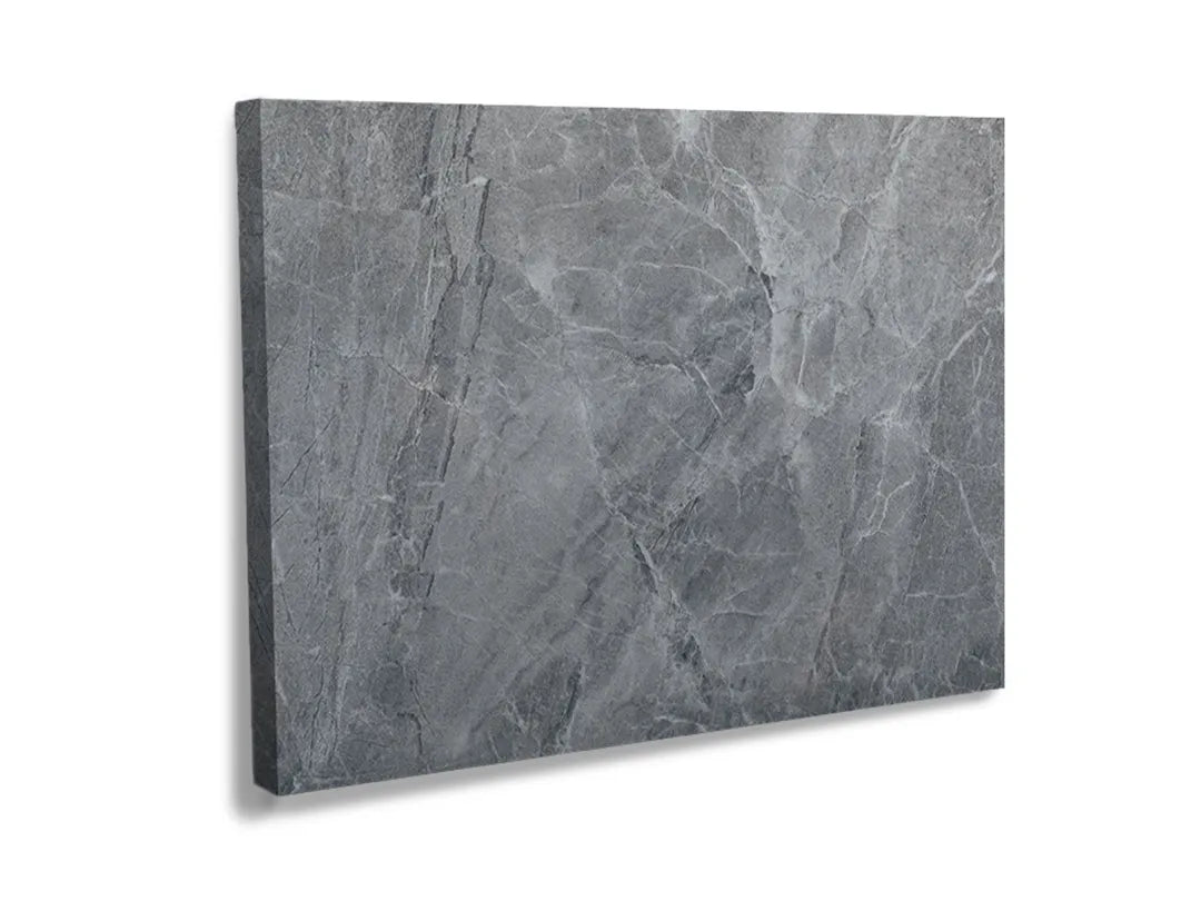 Kurkborden op canvas met donkergrijze natuursteenstructuur – formaat 120 × 80 cm