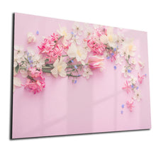 Whiteboard van glas – Magneetbord - Lente bloemen