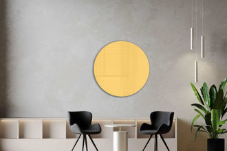 Whiteboard Glas Rond Sunbeam