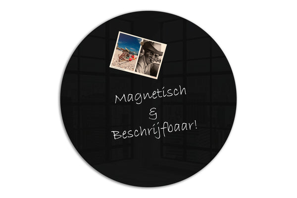 Whiteboard Glas Rond - Night Sky