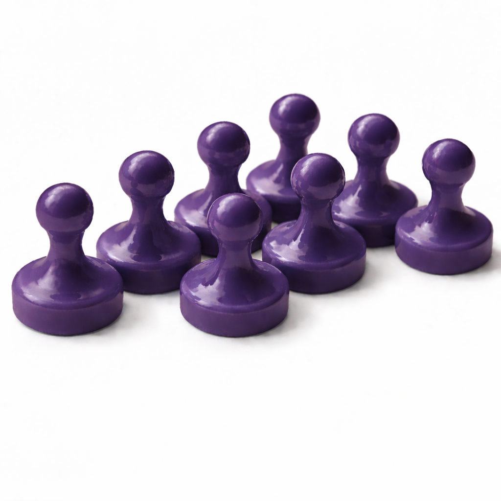 Extra Sterke Neodymium Pin Magneten voor Glasborden - 8 stuks